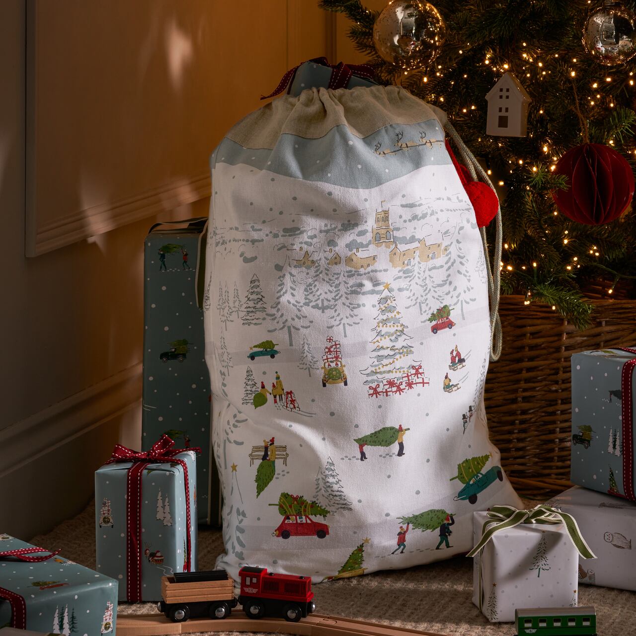 Home for Christmas | Geschenkesack von Sophie Allport | aus England