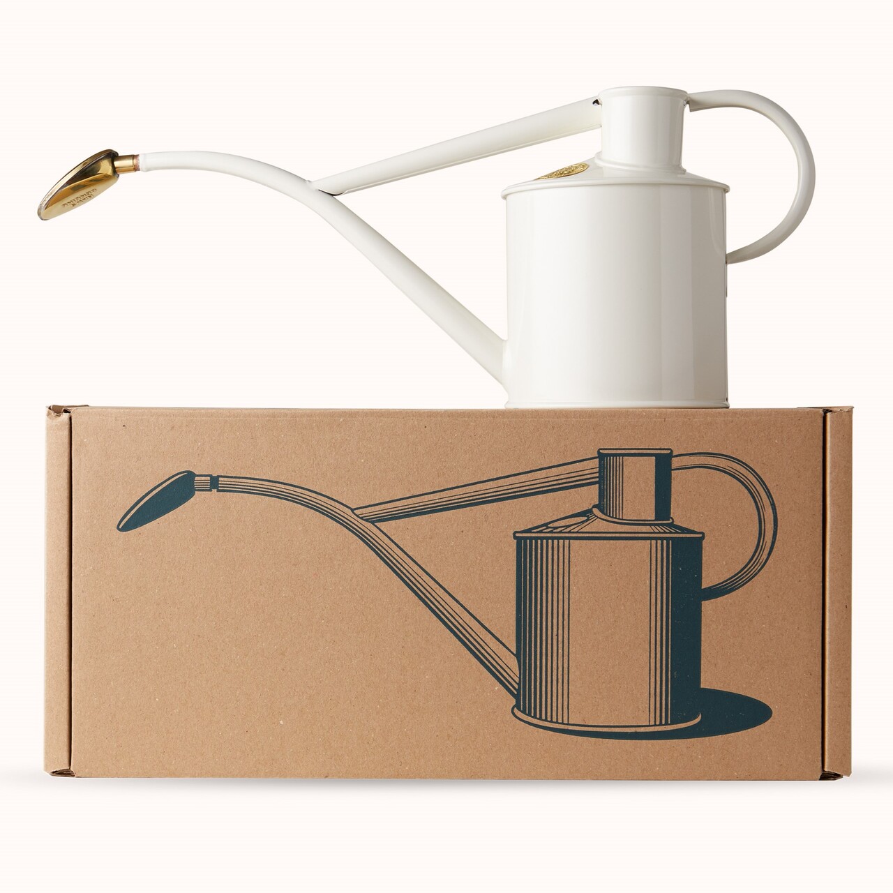 Haws Zimmergießkanne Classic | mit Verpackung | Weißer Granit