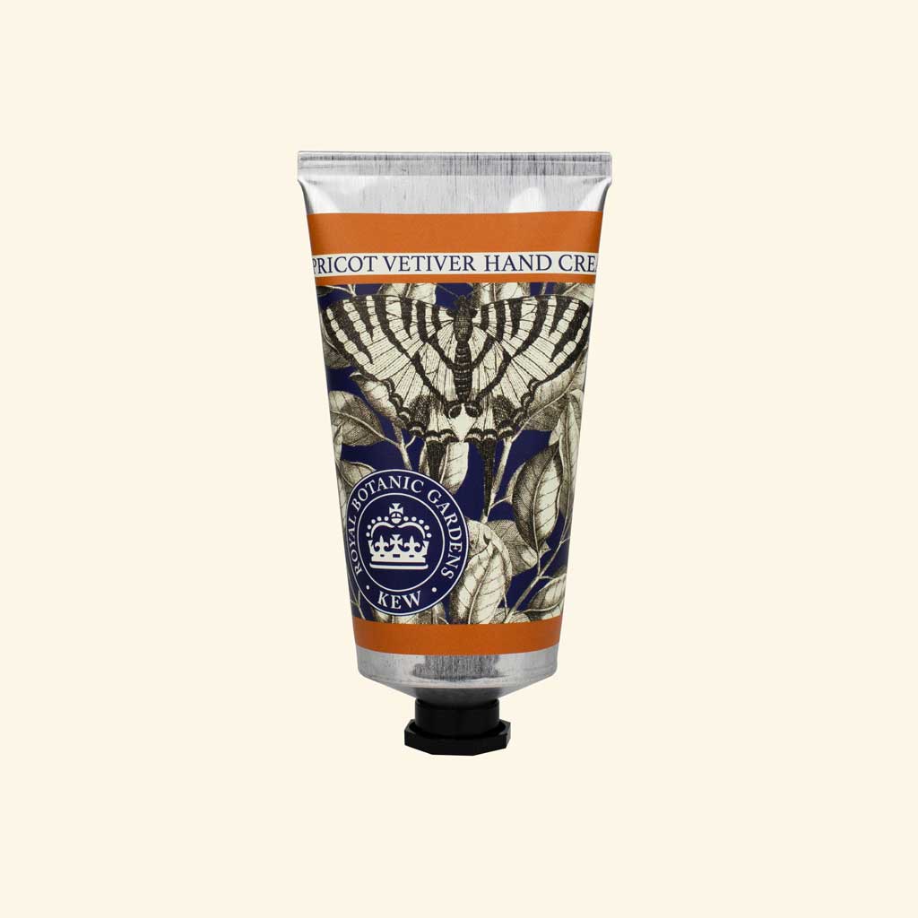 Aprikose • Vetiver | Reichhaltige Handcreme | recycelbare Tuben | Royal Botanic Gardens, Kew