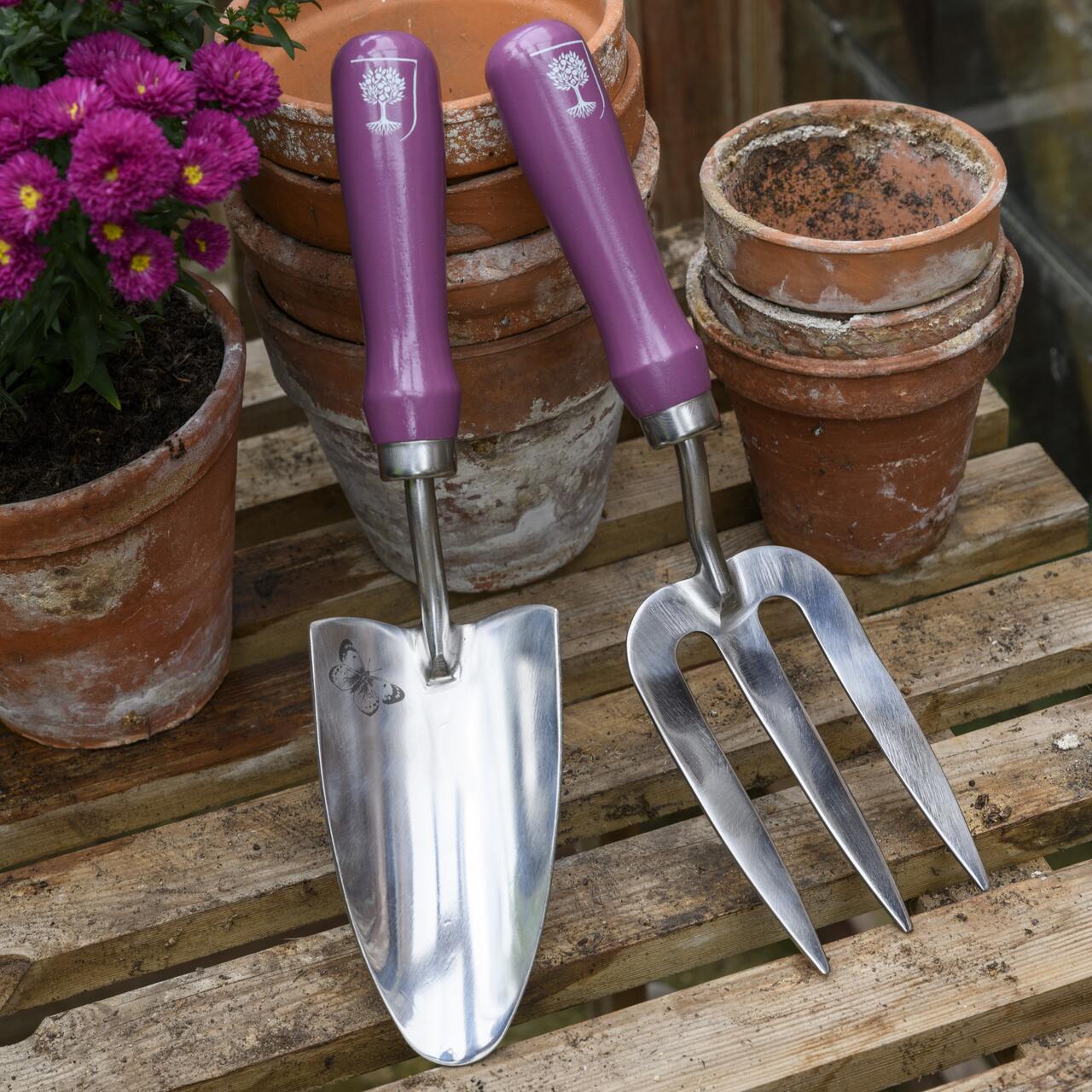 Gartenschaufel und Grabegabel | von Burgon & Ball