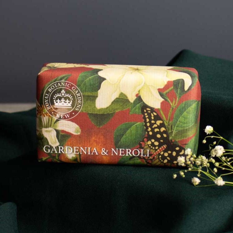 Die Vepackung mit den einzigartigen Illustrationen aus den Archiven von Kew Gardens