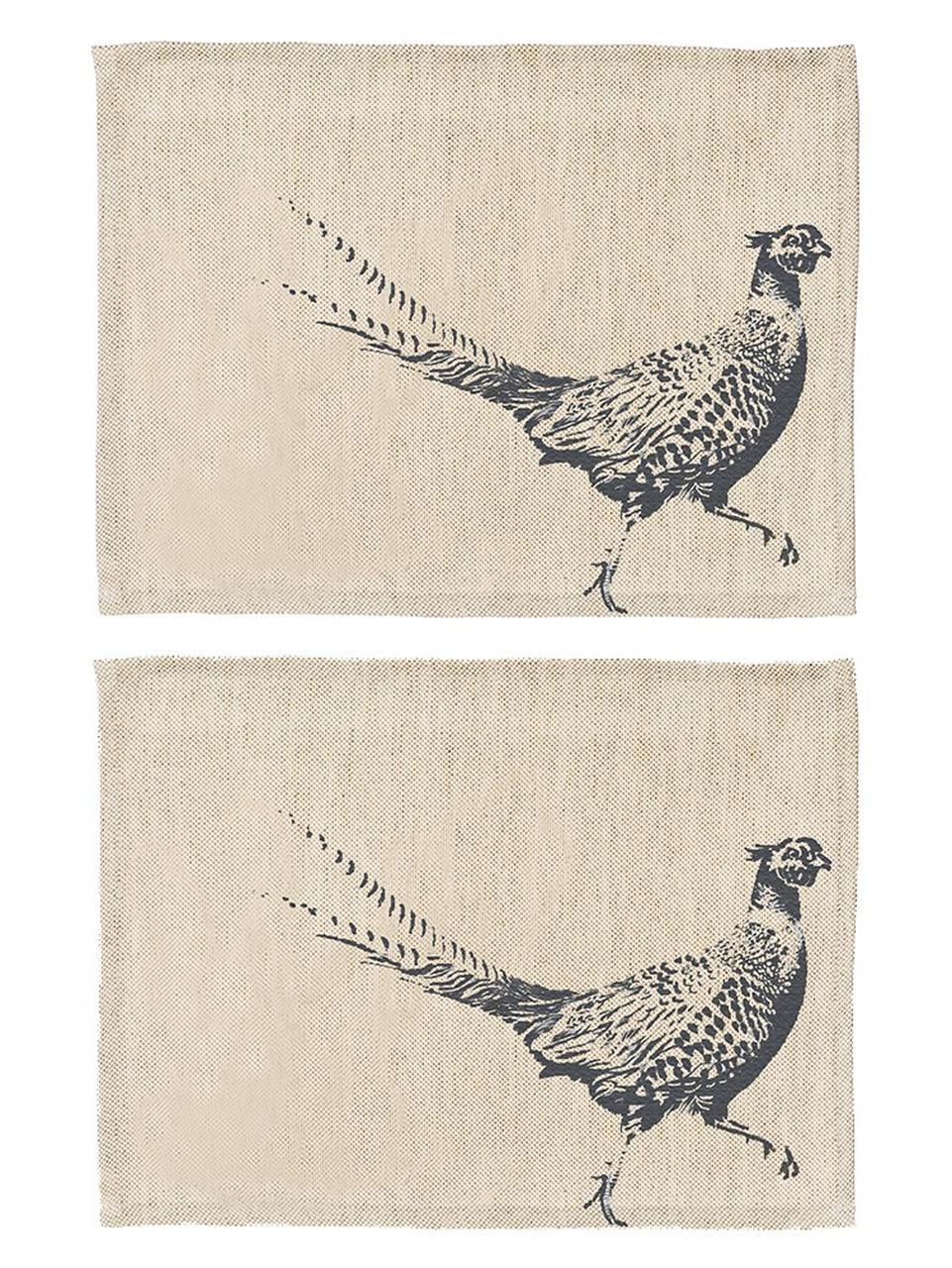 Fasan | Tischsets Leinen 50/50