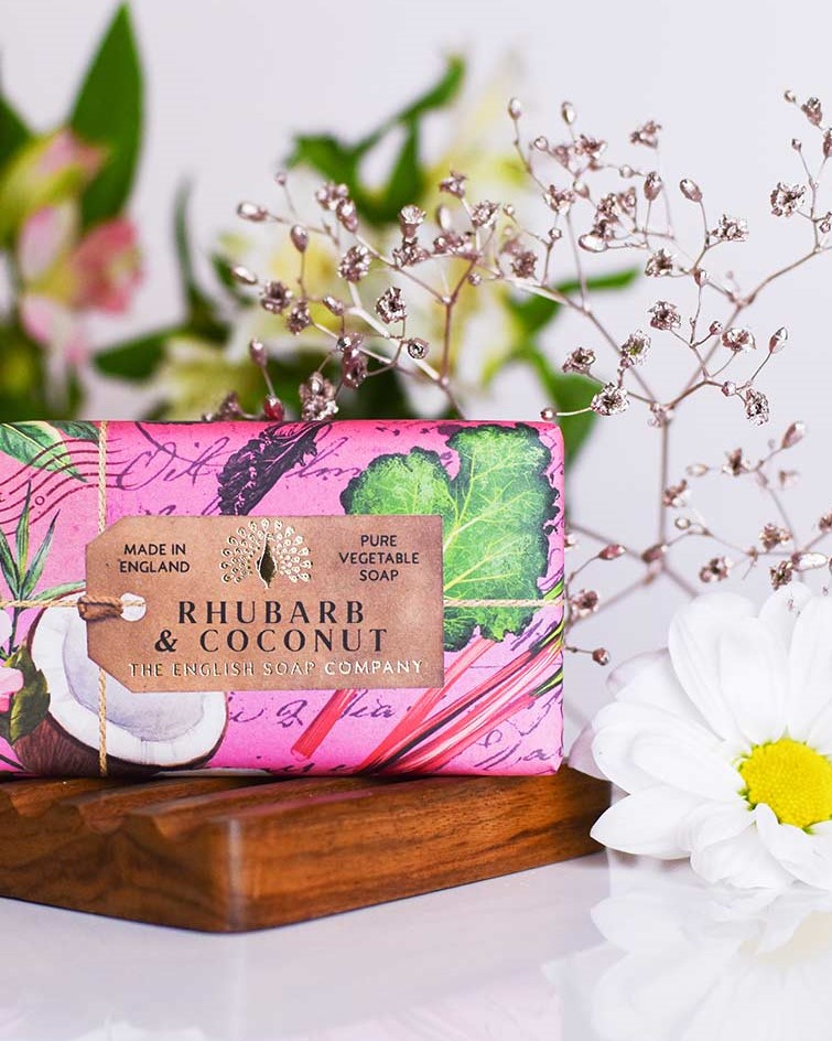 Jubiläumsseife | Rhabarber & Kokosnuss