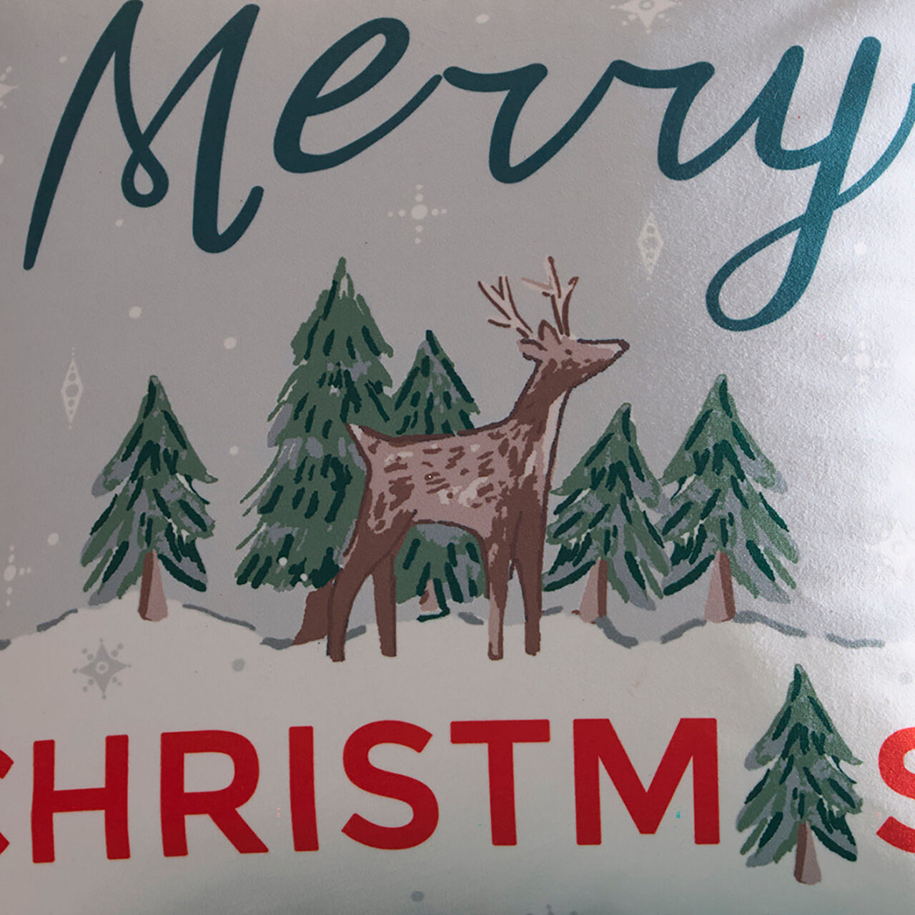 Merry Christmas-Kissenhülle | von Dreams & Drapes | Ulster Weavers