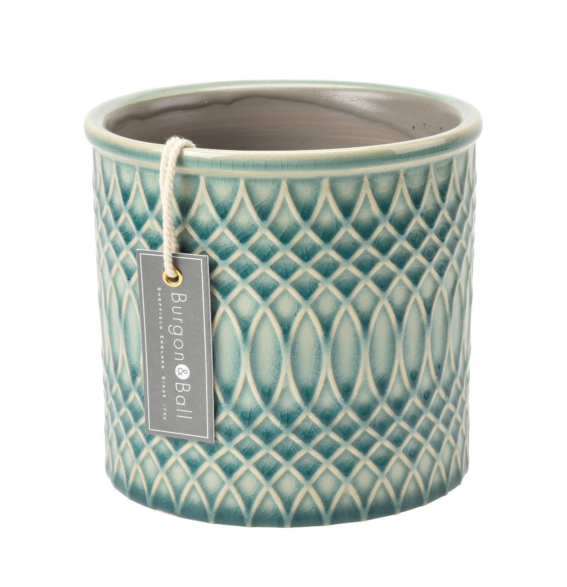 Übertopf Marokko-Seladon von Burgon & Ball