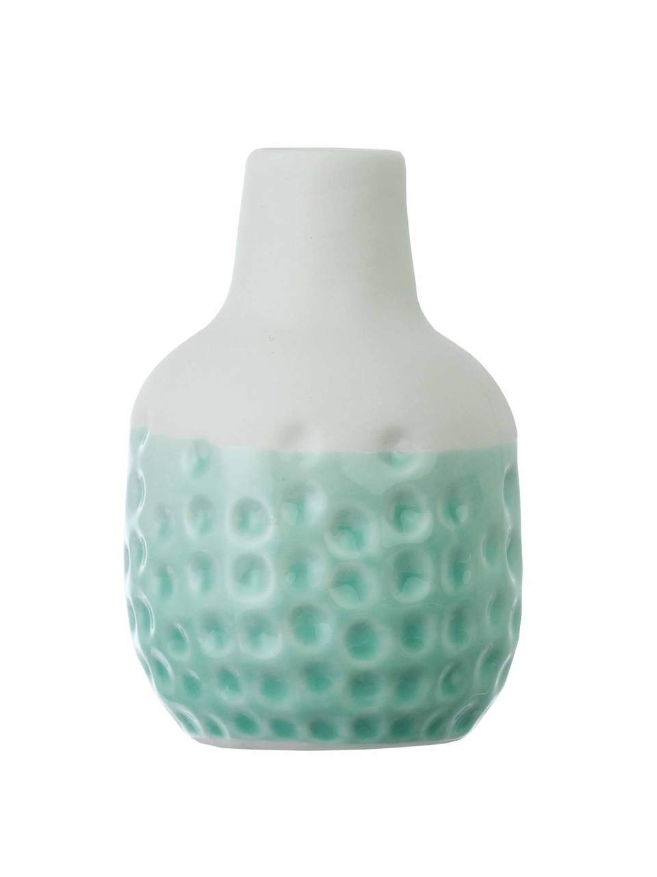 'Dotty' Mini-Vase, aqua