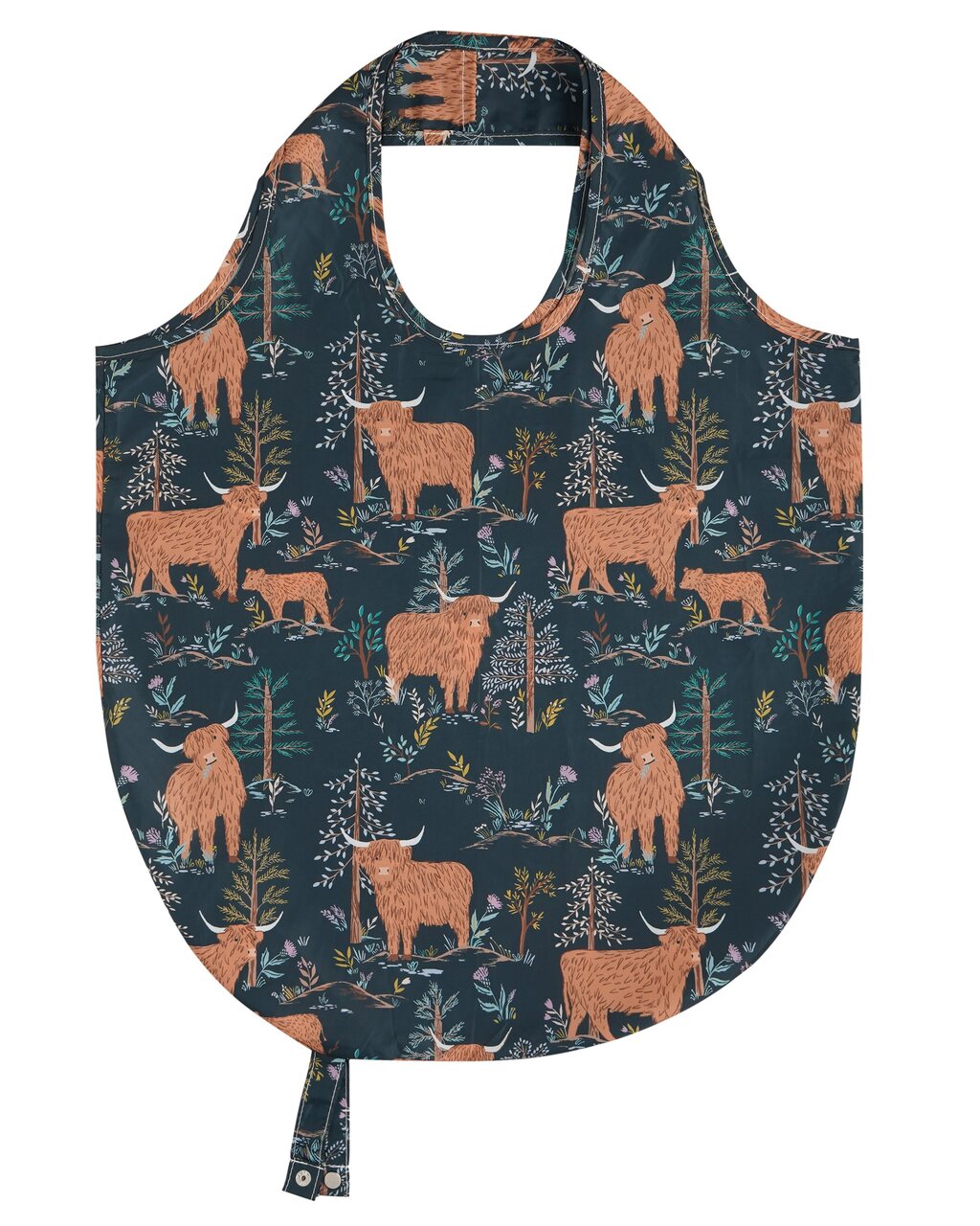 Faltbarer Einkaufsbeutel mit 'Connie the Cow' | von Ulster Weavers