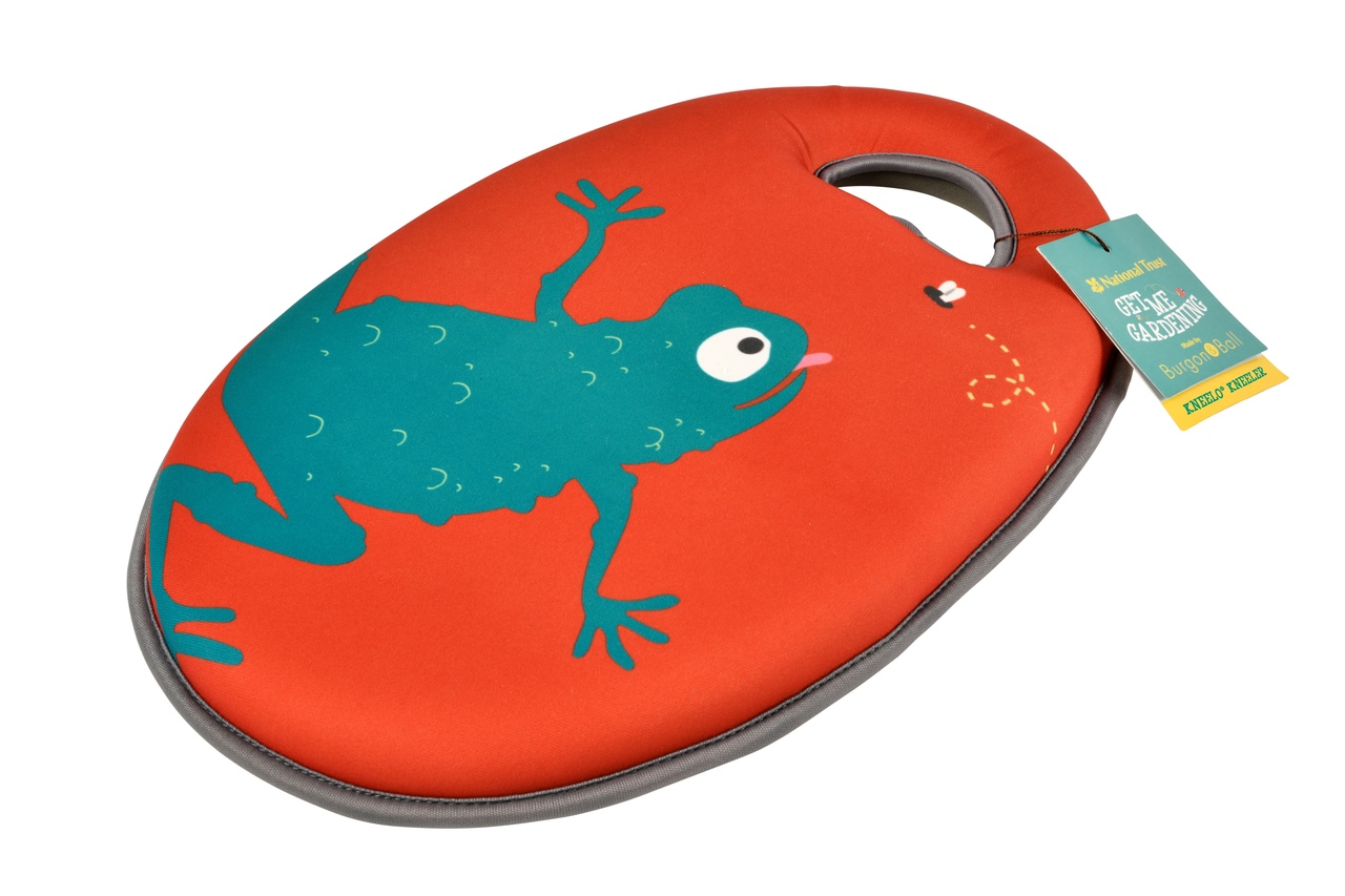National Trust 'Get Me Gardening' - Kniekissen für Kinder - Modell Frosch