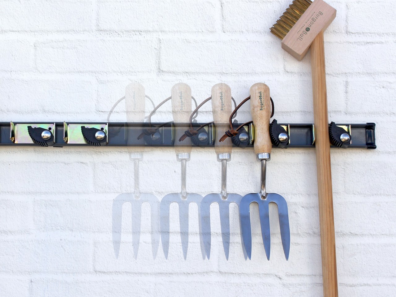 Die Clips können innerhalb der Werkzeugleiste verschoben werden.