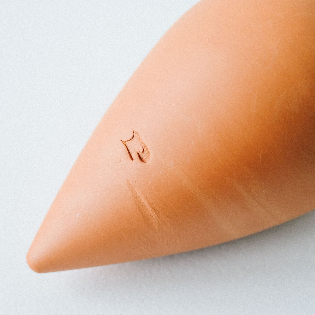 Terracotta-Olla | die Spitze | mit Pepin-Logo