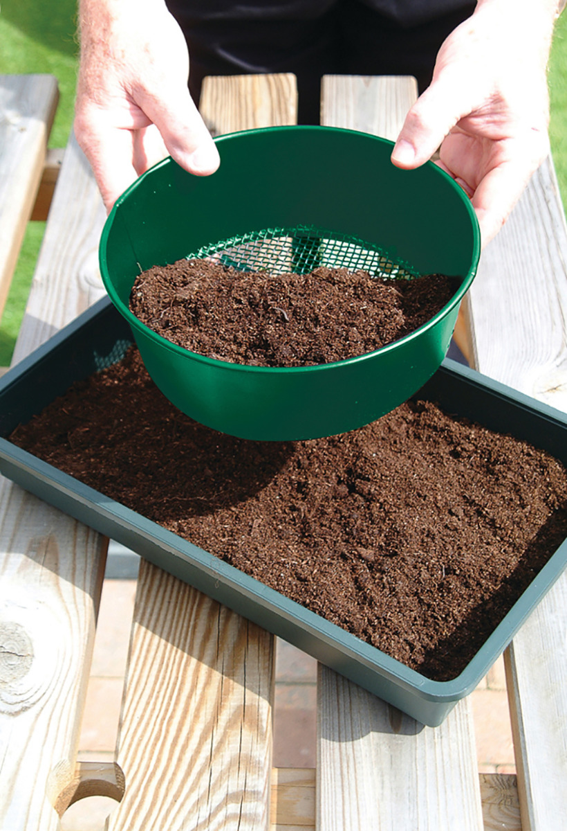 Rüttelsieb von Bosmere für Aussaat | Anzucht